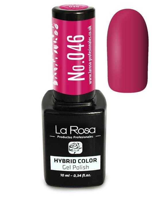 Lakier hybrydowy La Rosa w kolorze karmazynowym