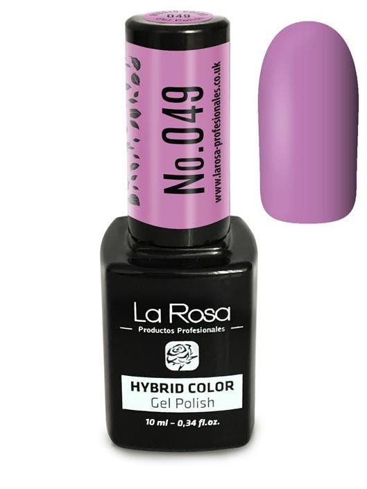 Lakier hybrydowy La Rosa w kolorze jasnego fioletu