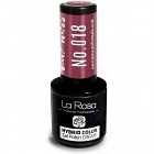 La Rosa Hybrid Gel Polish CREME Red Wine