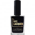 La Rosa Winylowy lakier do paznokci - Black 15 ml