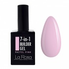 La Rosa żel do paznokci budujący w butelce 7w1 - Pastel Pink 15 ml