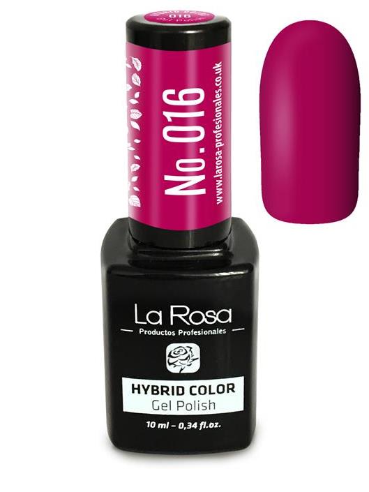 Lakier hybrydowy La Rosa w kolorze buraczkowym