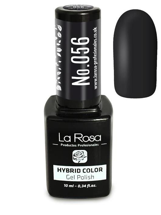 Lakier hybrydowy La Rosa w kolorze czarnym