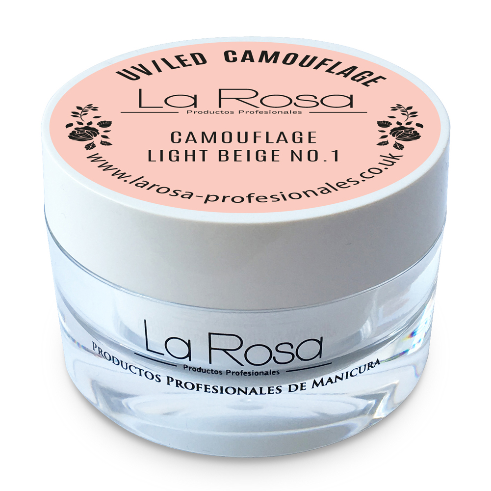 UV/LED Camouflage La Rosa - light beige No.1