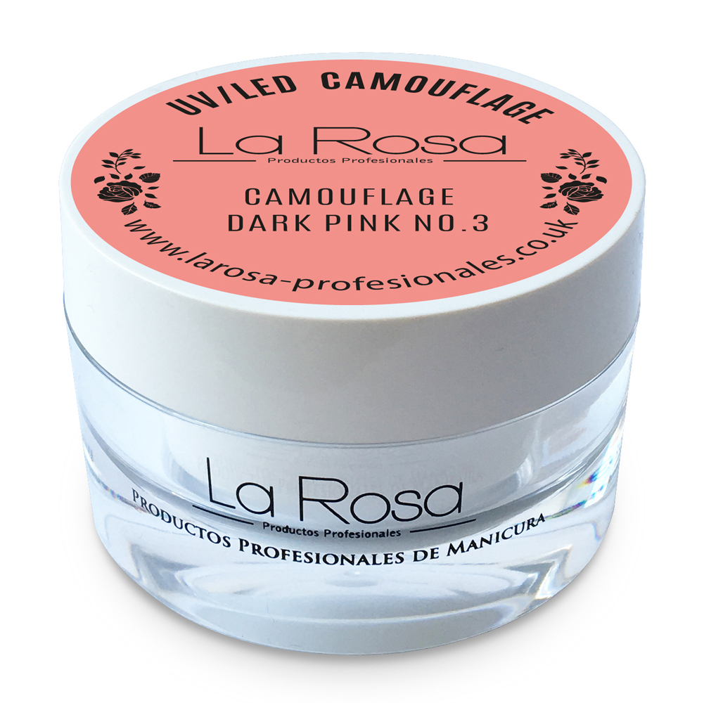UV/LED Camouflage La Rosa - dark pink No.3